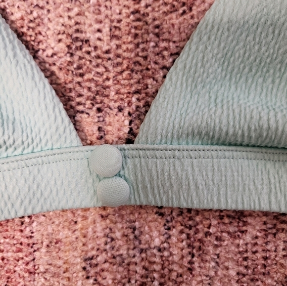 NWOT Red Carter Women’s Mint Green Textured Bikini - Picture 8 of 16